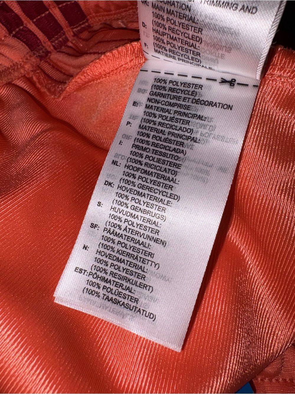 Adidas Originals Firebird Women Loose Pants Semi Coral Size M - New - Picture 10 of 16
